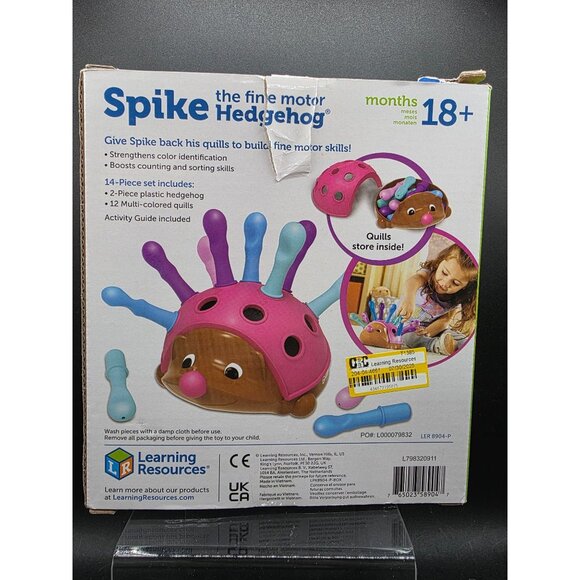 Learning Resources Spike The Fine Motor Hedgehog 18+ Months - Picture 5 of 8